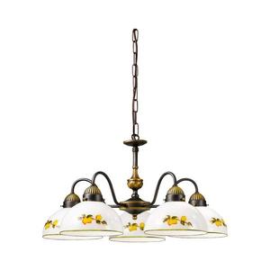 Kolarz Kolarz 731.85.126 - Luster na reťazi NONNA 5xE27/75W/230V citróny vyobraziť