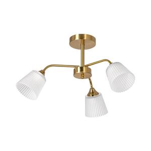 Luster na tyči 3xE14/60W/230V zlatá vyobraziť