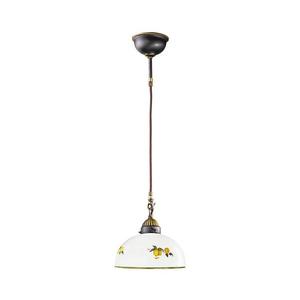 Kolarz Kolarz 731.30.129 - Luster na lanku NONNA 1xE27/75W/230V pr. 30 cm citróny vyobraziť