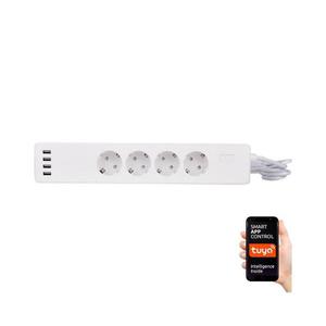 Greenlux Predlžovací kábel s vypínačom 1, 8 m + 4xUSB/Wi-Fi Tuya vyobraziť