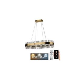 LED Stmievateľný krištáľový luster na lanku LED/45W/230V + diaľkové ovládanie vyobraziť