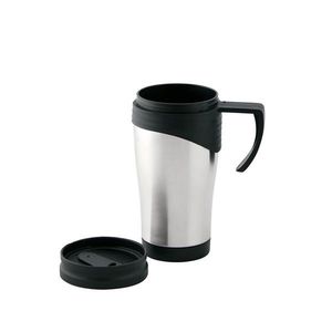 Nerezový termohrnček s plastovým viečkom TORO 400ml vyobraziť