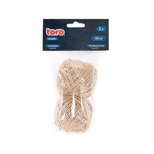 Jutový povrázok TORO 40m 2ks vyobraziť