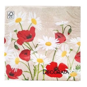 PROCOS SERVÍTKY 3 VRSTVY SEDMOKRÁSKY + MAKY 33X33CM vyobraziť