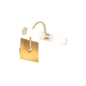 Klasická kúpeľňová nástenná lampa zlatá IP44 2-svetlo - Bath Arc vyobraziť