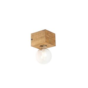 Rustikálna nástenná lampa Vintage drevo - Bloc vyobraziť