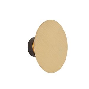 Inteligentná nástenná lampa okrúhla zlatá vrátane 2 Wifi g9 - Pulley vyobraziť