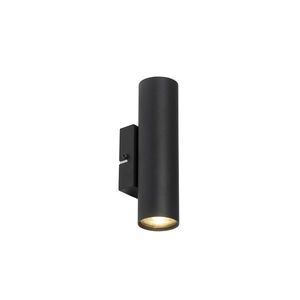 Moderná inteligentná nástenná lampa čierna vrátane 2 Wifi GU10 - Jeana vyobraziť