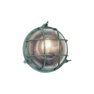 Buiten wandlamp groen rond IP44 - Noutica vyobraziť