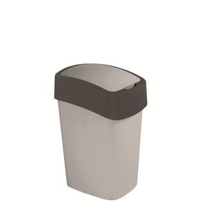 CURVER Odpadkový kôš FLIP BIN 9l | strieborná / siva vyobraziť