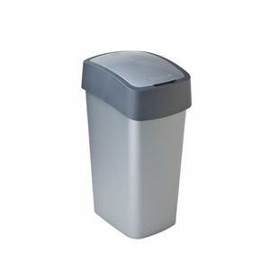 CURVER Odpadkový kôš FLIP BIN 45l | strieborná / sivá vyobraziť