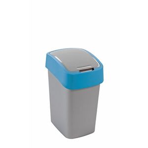 CURVER Odpadkový kôš FLIP BIN 45l | strieborná / modrá vyobraziť