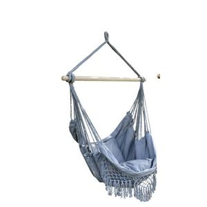 Chomik Záhradná závesná sieť BOHO | sivá 130 x 100 cm vyobraziť