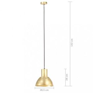 Závesná lampa mosadz Dekorhome vyobraziť