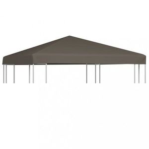 Náhradná strecha na altánok 310 g / m² 3 x 3 m Dekorhome vyobraziť