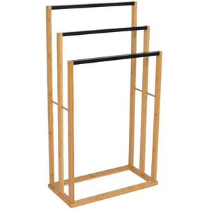 Stojan Na Uteráky 47x24x84cm Čierna/Nat Bth0064aa-A vyobraziť
