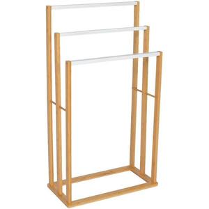 Stojan Na Uteráky 47x24x84cm Biela/Nat Bth0065aa-A vyobraziť