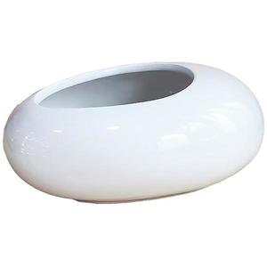 Kvetináč YS44170W ceramic 16x12x6, 5 White vyobraziť