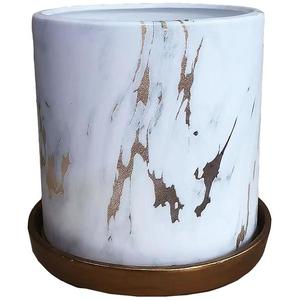 Kvetináč YS44149L ceramic Water Transfer Effect 15x15x1 vyobraziť