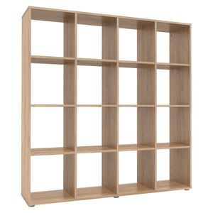 KONDELA Sarah regál dub artisan vyobraziť