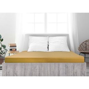 4Home jersey prestieradlo Ideál horčicová, 160 x 200 cm vyobraziť