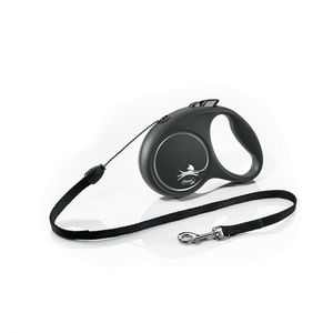 Flexi Samonavíjacie vodítko Black Design S, 5 m, 12 kg vyobraziť