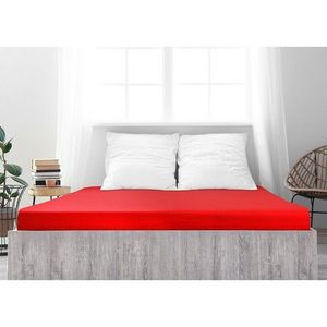 4Home jersey prestieradlo Ideál červená, 90 x 200 cm vyobraziť