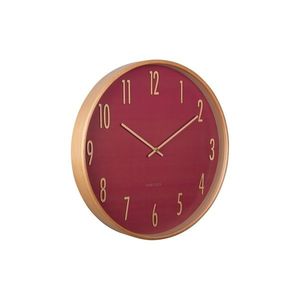 Karlsson 5996RD dizajnové nástenné hodiny červená, pr. 40 cm vyobraziť