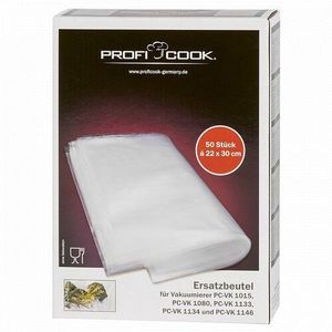 ProfiCook VK 1015 vákuovacie vrecká 22 x 30 cm, 50 ks, M vyobraziť