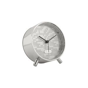 Karlsson 6004SI dizajnový budík strieborná, pr. 11 cm vyobraziť