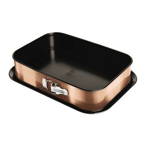 Berlinger Haus Forma s nepriľnavým povrchom 2v1 Rosegold Metallic Line, 39 x 27 x 7, 5 cm vyobraziť