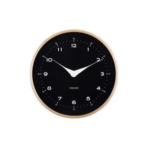 Karlsson 5995BK dizajnové nástenné hodiny čierna, pr. 30 cm vyobraziť