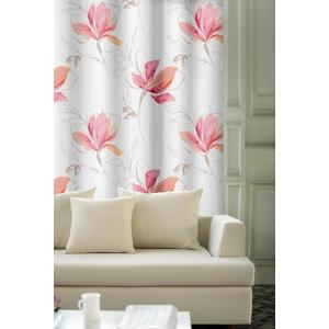 Záves dekoračný, OXY Magnolie, červená, 150 cm 150 cm vyobraziť