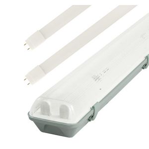 LED Solution Žiarivkové teleso 60cm + 2x LED trubice 9W Economy Farba svetla: Teplá biela GXWP209-SET-TB vyobraziť