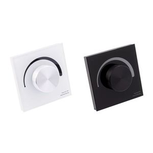 T-LED DimLED nástenný otočný triakový stmievač sklo pre LED svietidlá 230V Vyberte farbu: Čierna 069307 vyobraziť