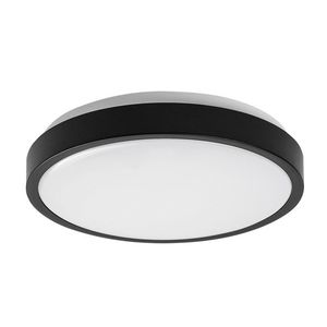Rabalux Čierne stropné LED svietidlo Samira okrúhle 250mm 18W IP44 71252 vyobraziť
