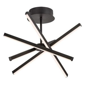 Rabalux Čierne stropné LED svietidlo Matilde 490mm 30W 71270 vyobraziť