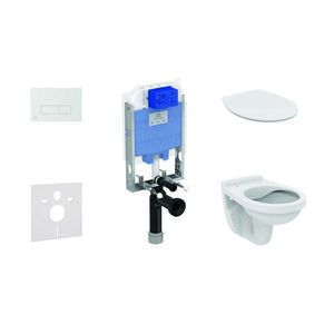IDEAL STANDARD - ProSys Set predstenovej inštalácie, klozet Alpha s doskou, tlačidlo Oleas M2, SoftClose, chróm mat ProSys80M SP110 vyobraziť