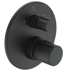 IDEAL STANDARD - CeraTherm Termostatická batéria T100 pre 2 spotrebiče pod omietku, čierna A5815XG vyobraziť