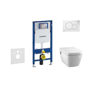 GEBERIT - Duofix Set predstenovej inštalácie, klozetu a dosky Tece One, tlačidla Sigma01, Rimless, SoftClose, alpská biela 111.300.00.5 NT1 vyobraziť