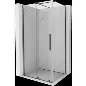 MEXEN/S - Velár sprchovací kút, posuvné dvere 90 x 110 cm, transparent, grafit metal 871-090-110-01-95 vyobraziť