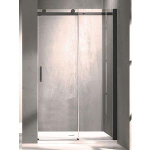 HOPA - Sprchové dvere BELVER BLACK - Farba rámu - Čierna, Rozmer A - 120 cm, Smer zatvárania - Univerzálny Ľavé / Pravé, Výplň - Číre bezpečnostné sklo - 8 mm BCBELV12BCN vyobraziť