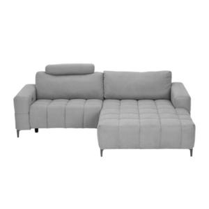 Livetastic ROHOVÁ SEDACIA SÚPRAVA, textil, svetlosivá vyobraziť