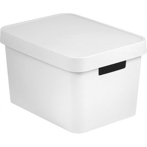 CURVER Úložný box INFINITY 17l s vekom | biela vyobraziť