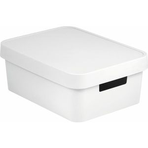 CURVER Úložný box INFINITY 11l s vekom | biela vyobraziť
