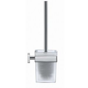 DURAVIT - Karree WC kefa nástenná s držiakom, chróm/mliečne sklo 0099571000 vyobraziť