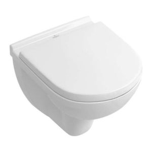 VILLEROY & BOCH - O.novo Závesné WC Compact s doskou SoftClosing, DirectFlush, alpská biela 5688HR01 vyobraziť