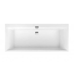 VILLEROY & BOCH - Squaro Edge 12 Vaňa Duo, 190x90 cm, Quaryl, biela UBQ190SQE2DV-01 vyobraziť