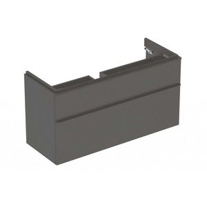 GEBERIT - Smyle Square Umývadlová skrinka, 118x47x62 cm, 2 zásuvky, lávová 500.355.JK.1 vyobraziť