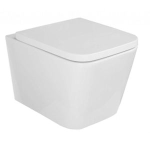 Kielle - Arkas I Závesné WC s doskou SoftClose, Rimless, biela 30111000 vyobraziť